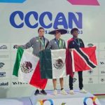 Cierra Javier Díaz López con plata su participación en los centroamericanos y del caribe de natación