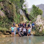 Segunda salida con el grupo de hiking INEDEC Región centro, 17 personas. Ruta en el cañón de Lamadrid, Coahuila, 14 kilómetros.