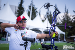 Obtienen bronce Dafne Quintero y Sebastián Garía en la Copa del Mundo de Tiro con Arco