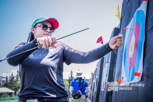 Dafne Quintero termina cuarta en la Copa del Mundo de Tiro con Arco