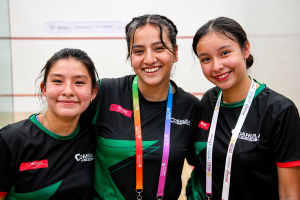 Coahuila va por el bronce en Squash dentro de la Olimpiada Nacional 2026