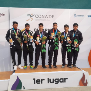 Coahuila cierra con seis medallas en el Frontón de la Olimpiada Nacional