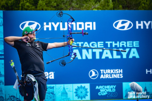 Sebastián García es subcampeón de la Copa del Mundo de Tiro con Arco en Turquía