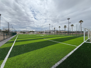 Casi listas las nuevas canchas de Futbol en la Unidad Deportiva de Torreón