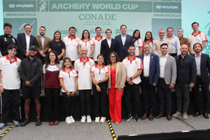 Presentan en el CNAR la final de Copas del Mundo de Tiro con Arco