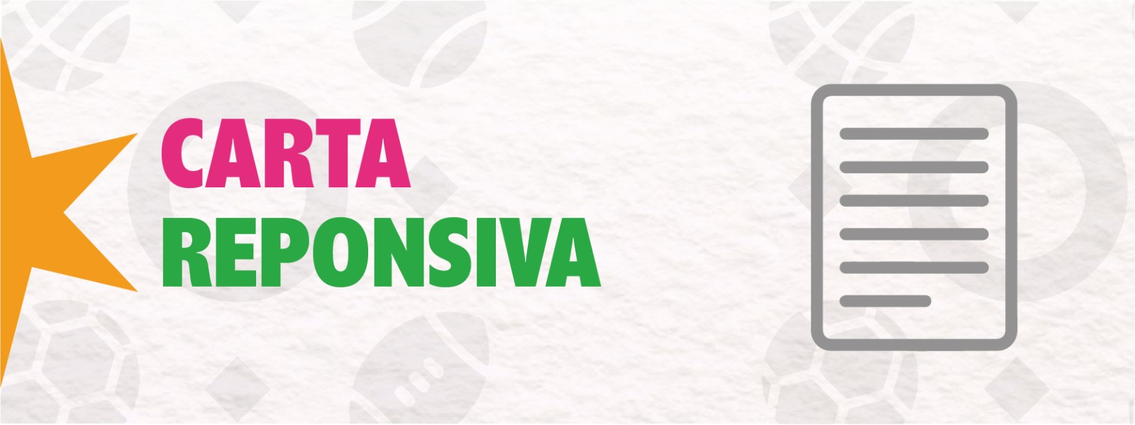 Carta Responsiva